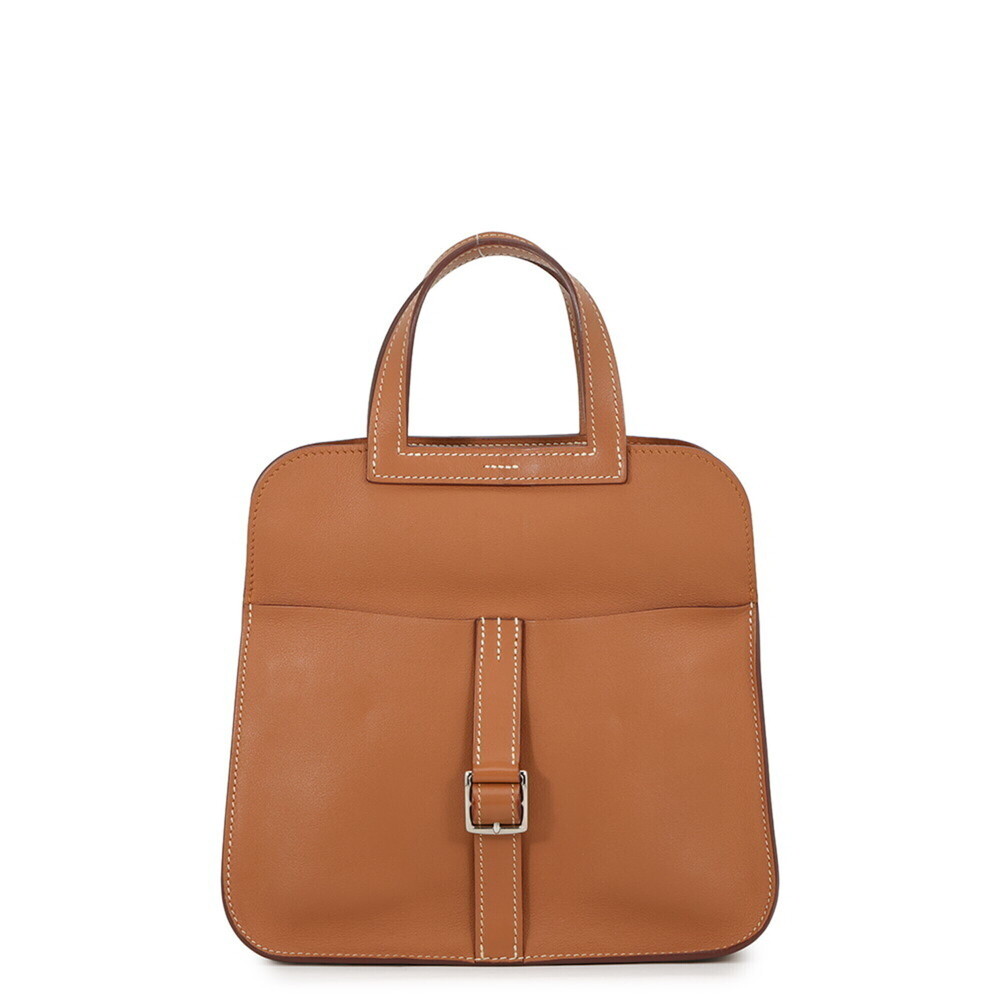 Hermes Handbag Arzan Mini Gold Swift T Stamp 2-way Shoulder Bag HERMES